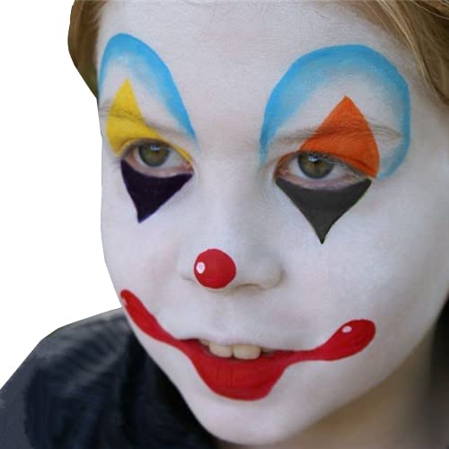 Go Ho Red Face Paint Stick,High Pigment,Water Based Cream Red Face Body Paint Washable for Halloween Cosplay SFX Devil Clown Makeup
