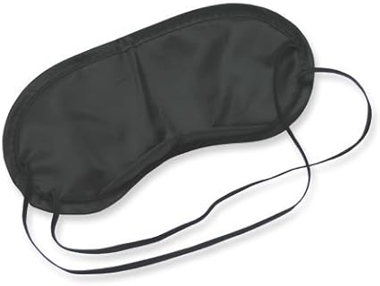 Dream Essentials Snooz Sleep Mask; Silky Soft Satin Travel, Value mask (Royal Blue, 4)