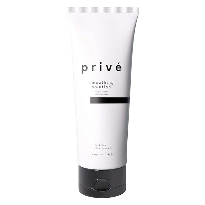 Privé Smoothing Solution - Combat Frizz Creating a Sleek Finish for Straight, Defined and Soft Hair