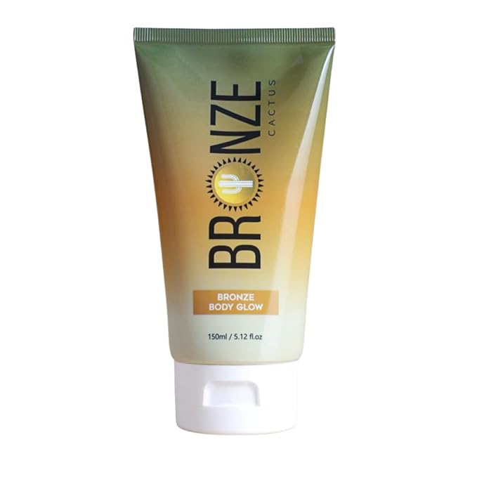 Bronze Cactus Pearlescent Body Glow After Tan Lotion – Vegan, Cruelty-Free | Restores & Calms Skin After Self-Tanning | Adds Pearlescent Shine | Dermatologically Tested After Tan Moisturizer | 8 fl.oz
