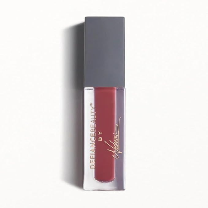 Defiance Beauty Luminous Liquid Lipstick Divinity Makeup Clear Lip Gloss Long Lasting Shades Pink Undertones & High Comfort Lipstick for Longwear