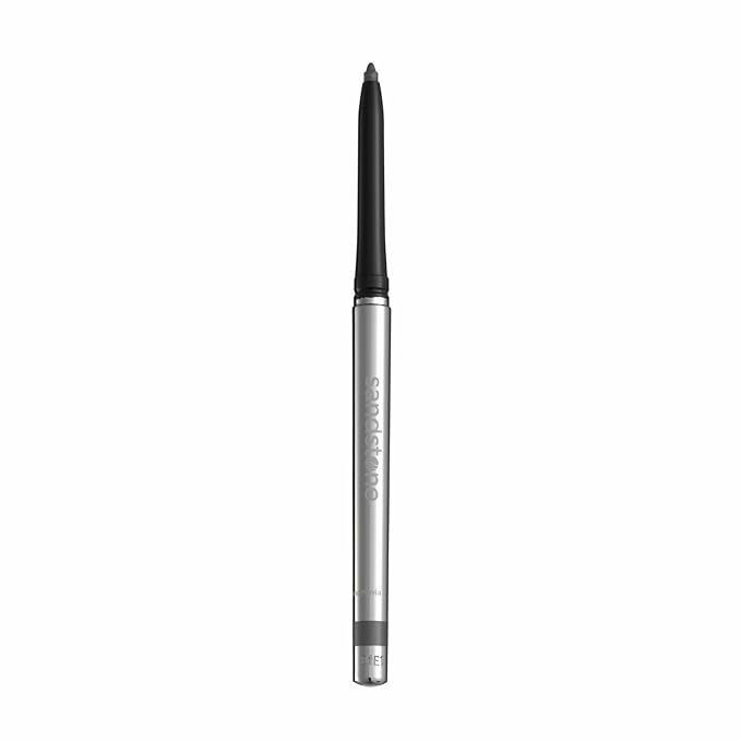 Sandstone Scandinavia Hypoallergenic Waterproof Eyeliner - Fragrance Free Metallic Grey Eye liner - Vegan and Cruelty Free Eye Pencil - Eyeliner Pencil for Sensitive Eyes (Grey Stone)