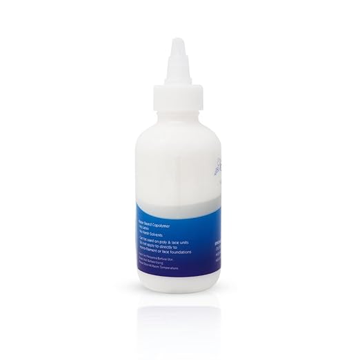 GHOSTBOND XL Hair Replacement Adhesive 5oz- Invisible Wig Bonding Glue: Water & Oil-Resistant, Non-Toxic, Light Hold for Secure and Natural-Looking Poly and Lace Hairpiece, Wigs & Toupee Systems