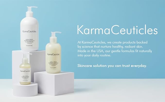 KarmaCeuticles AHA BHA Exfoliating Cleanser, 8 oz.