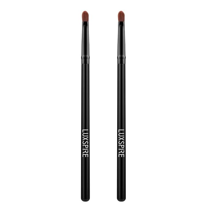 Luxspire Lip Brush Concealer Brushes 2 Pieces, Lipstick Gloss Brushes Applicators Eyeshadow Lip Liner Makeup Brush Cosmetics Make Up Tools, Small Make Up Brushes