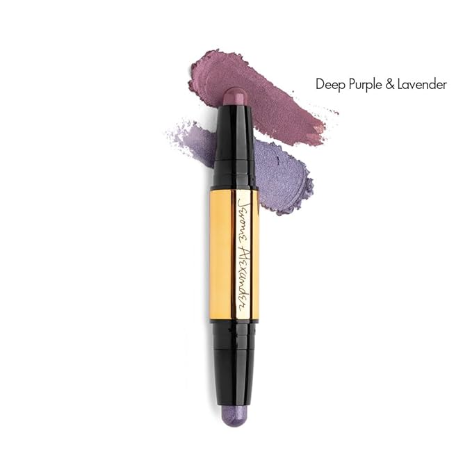 Jerome Alexander - JA Basics Dual-Ended Eyeshadow Stick (Deep Purple/Lt Lavender)