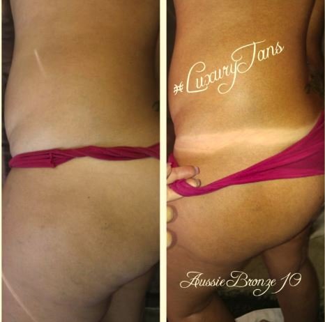 Tampa Bay Tan, Tan Alchemy, Aussie Bronze 2-32oz bottles of 12%, Dark DHA Sunless Airbrush Spray Tanning Solution (64oz)
