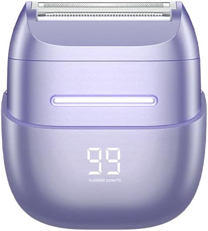 Electric Razors for Women, Waterproof Wet Dry Mini Electric Shaver for Women - Cordless Ladies Electric Shaver for Hair Removal, Legs, Face, Body, Bikini,Sensitive Skin, Teens, Ladies (Lilac)