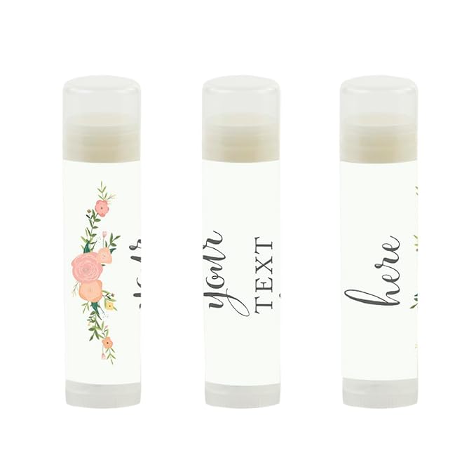 Andaz Press Personalized Lip Balm Party Floral