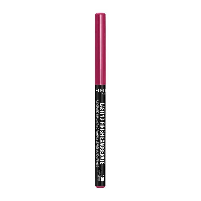 Lasting Finish Exaggerate Automatic Lip Liner, 105 Mauve Spell, Shelf Pack of 3