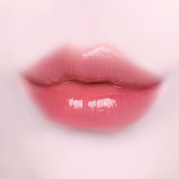 DINTO Frozen Lip Jelly - Icy Cool Plumping Lip Gloss with Metal Tip - High-Shine Non-Sticky Jelly Formula for Fuller, Juicy Lips - Vegan & Cruelty-Free - 0.34 fl oz - Shade 376 Mirror