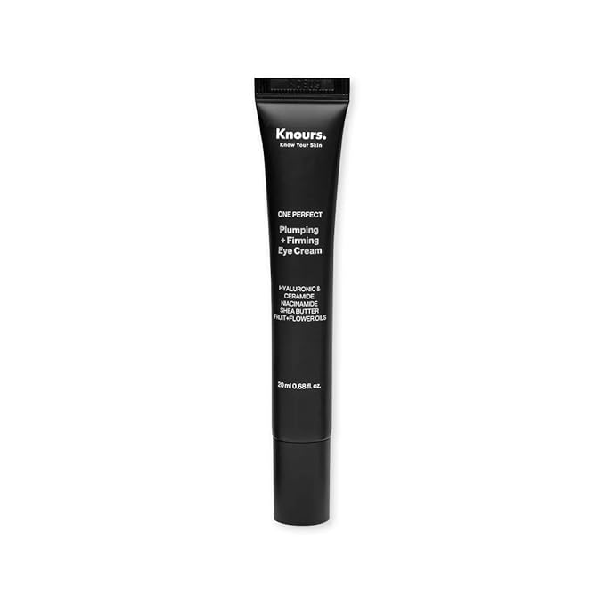 Knours. Dark Circle And Wrinkle-Freeze Peptide Eye Cream | Caffeine | Puffiness Fines Lines | One Perfect Plumping + Firming | Hyaluronic Acid + Vitamin C + Shea Butter | Vegan Korean