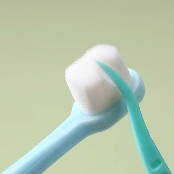EasyHonor Baby & Toddler Extra Soft Toothbrush for Age 4-12 Years Old, with 10000 Soft Floss Bristle for Baby Gum Care. (6Pcs)