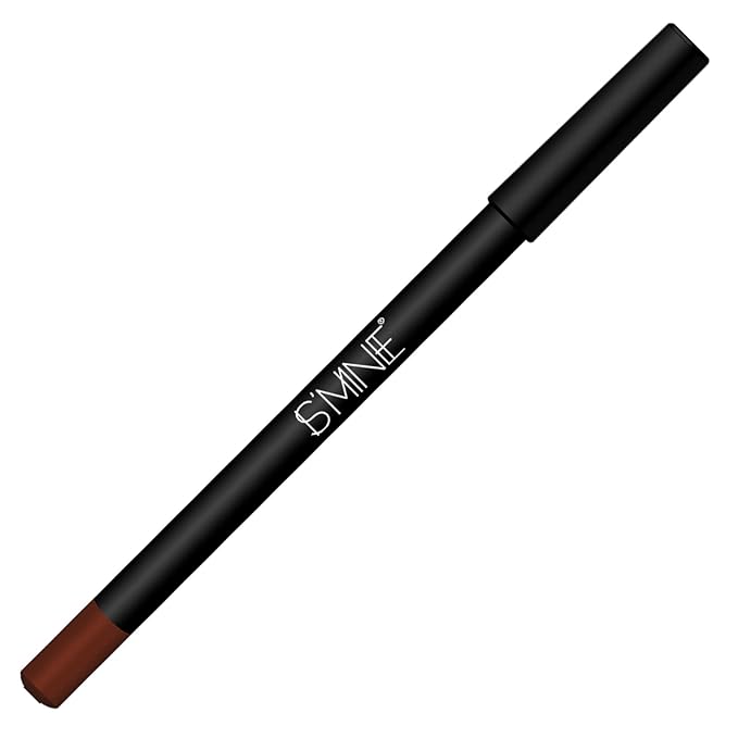 ISMINE One Coffee Light Brown Lip Liner, Professional Matte Lip Pencil Waterproof Long Lasting Smooth Natural Lip Liner (#19)