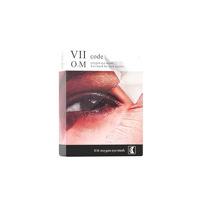 VIIcode O2M Oxygen Eye Pads for Dark Circles - Reduces Puffiness, Crow's Feet, Fine Lines and Bags - Most Effective Treatments for Dark Circle 1 Box /6 Pairs…