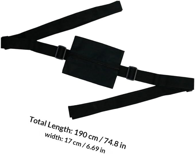 Adjustable Yoga Mat Strap Carrier Sling with Sturdy Fabric for Portable Exercise Mat Storage and Convenient Outdoor Fitness Use