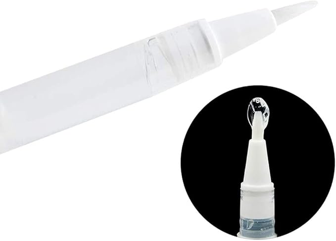 10 pcs Teeth Whitening Gel Pen 2ml Oral Cleaning Pen, Safe 44% Carbamide Peroxide Gel, 20+ Uses, Effective, Painless, No Sensitivity, Travel-Friendly, Natural Mint Flavor