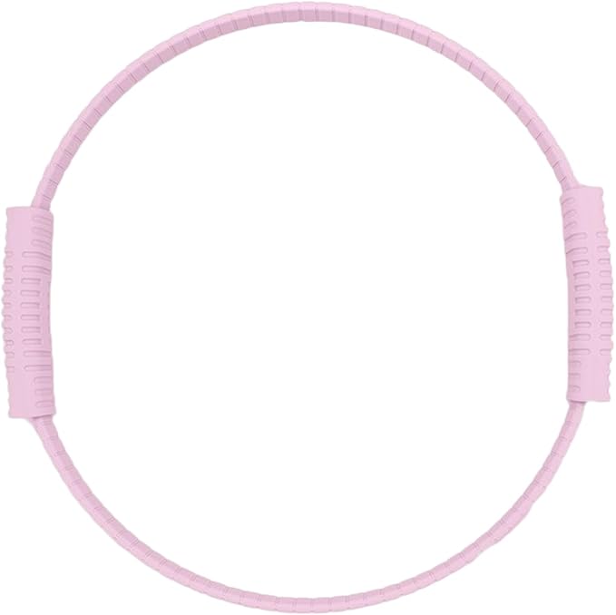 Yoga Pilates Resistance Ring, Anti-Slip Silicone Leg and Butt Trainer for Home Workouts, Postpartum Toning, Office Exercise