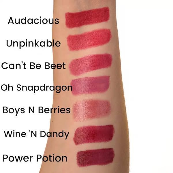 Red Apple Lipstick Oh Snapdragon Full Body Lipstick for Women - Vegan Gluten Free Organic Lipstick - Creamy Lip Color, Nourishing Lip Makeup w Vitamin E - COOL ORCHID PURPLE LIPSTICK SHADE