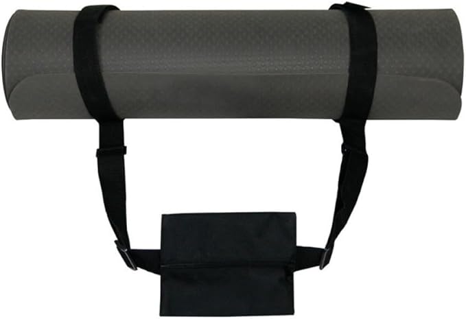 Yoga Mat Strap and Carrier Sling Non-Elastic Sturdy Mat Carrying Strap for Gym and Outdoor Fitness Use