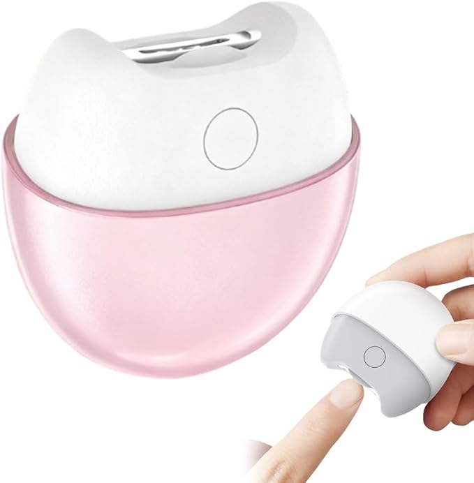 3 in 1 Automatic Electric Nail Clipper, 2026 Upgraded Electric Nail Clipper, Automatic Nail Trimmer with Light and Nail Scraps Storage, Electric Toenail Clippers for Seniors Adults (Pink)