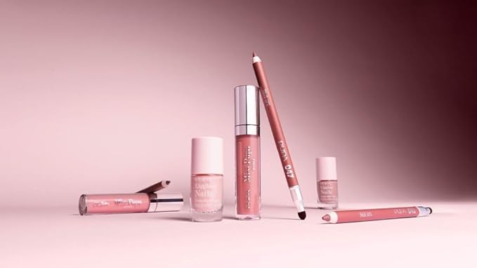 Pupa Milano Miss Milano Lip Gloss - Shiny, Smooth, Plump - Soft, Innovative Gel Texture - Glides Smoothly On The Lips - For A Moisturizing And Volume Enhancing Effect - 304 French Kiss - 0.17 OZ