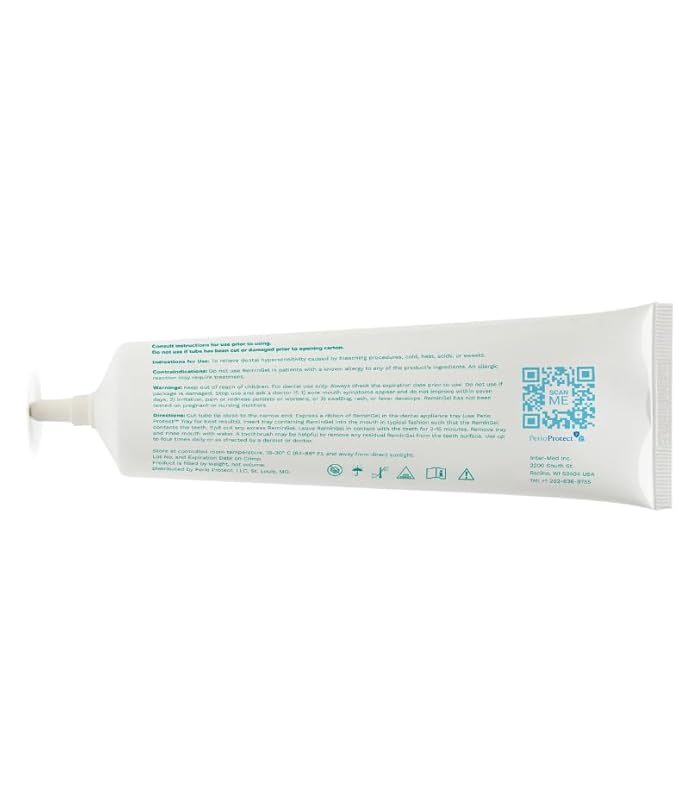 ReminGel Hydroxyapatite Tooth Remineralization Gel - Strengthen Enamel, Repair Teeth & Reduce Sensitivity - Fluoride-Free Remineralizing Treatment for Tooth Decay Prevention
