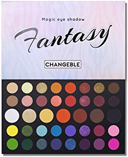 CHARMCODE 40 Colors High Pigmented Shimmer Matte Eyeshadow