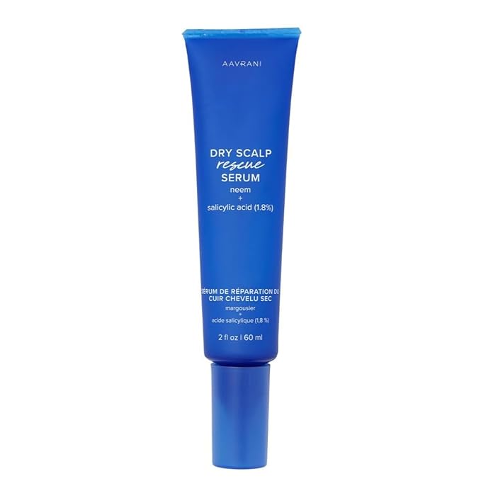 AAVRANI Scalp Rescue Serum - Salicylic Acid Treatment For Dandruff, Itchiness, & Scalp Build Up - With Oatmeal & Neem to Soothe - Vegan - 2 Fl Oz
