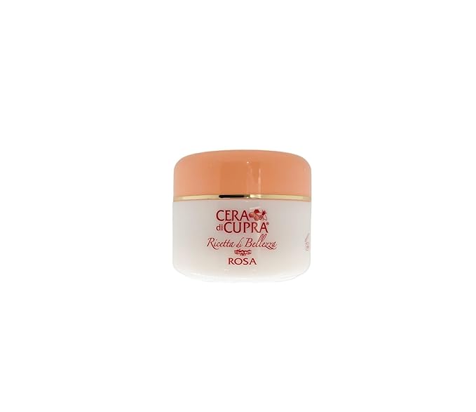 CERA DI CUPRA Rosa Face Cream Moisturizer for Dry Skin - Nourishing and Protective Formula with Virgin Beeswax (3.4 Fl Oz / 100 ml)
