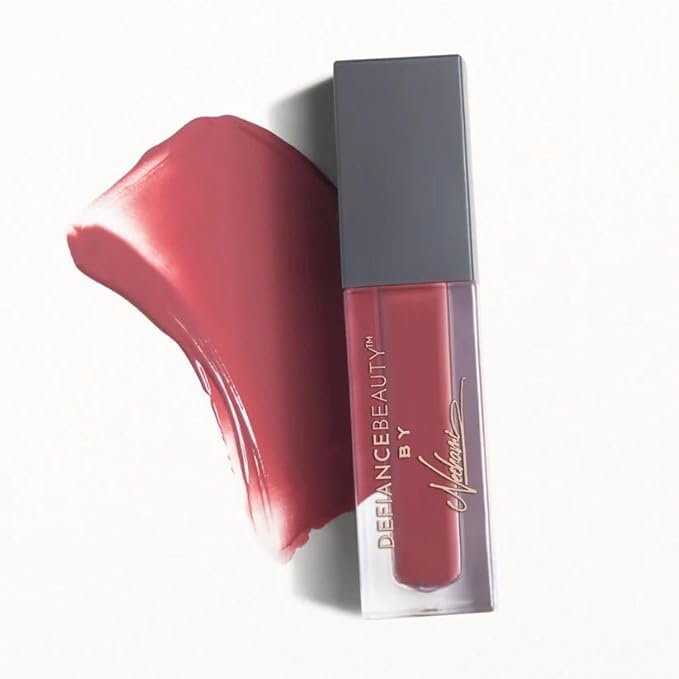 Defiance Beauty Luminous Liquid Lipstick Divinity Makeup Clear Lip Gloss Long Lasting Shades Pink Undertones & High Comfort Lipstick for Longwear