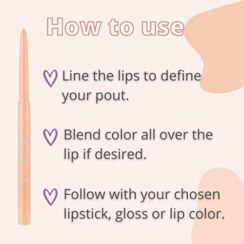 Flower Beauty Petal Pout Lip Liner - Smooth Pigment