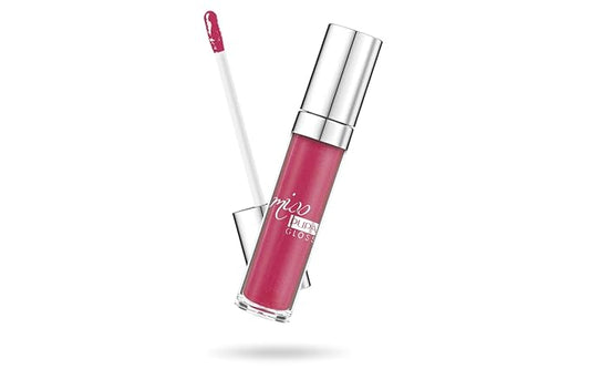 Pupa Milano Miss Milano Lip Gloss - Shiny, Smooth, Plump - Soft, Innovative Gel Texture - Glides Smoothly On The Lips - For A Moisturizing And Volume Enhancing Effect - 304 French Kiss - 0.17 OZ