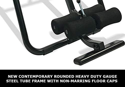 Body Vision IT9825 Premium Inversion Table with Removable 250 lbs.,