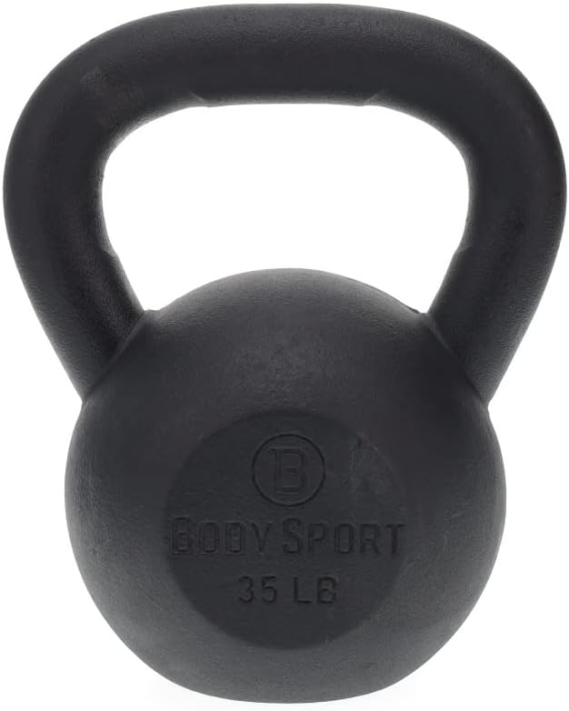 Body Sport Cast Iron Kettlebell Weight