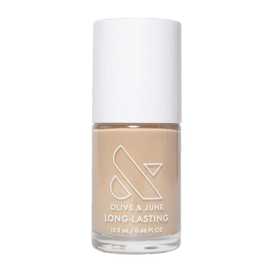Olive & June Long Lasting Nail Polish | Plump Gel-Like Finish No Lamp Needed | Lasts up to 10 days | Salon-Quality Color at Home | 15-Free, Vegan & Cruelty-Free Chip-Resistant Shine | Real Toasty