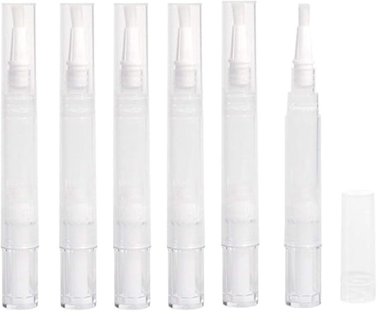 6 Pcs 3ml Transparent Empty Twist Pens 3ml