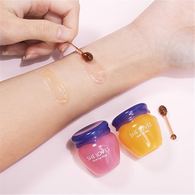 2PCS Lip Mask Overnight, Honey&Sakura Day