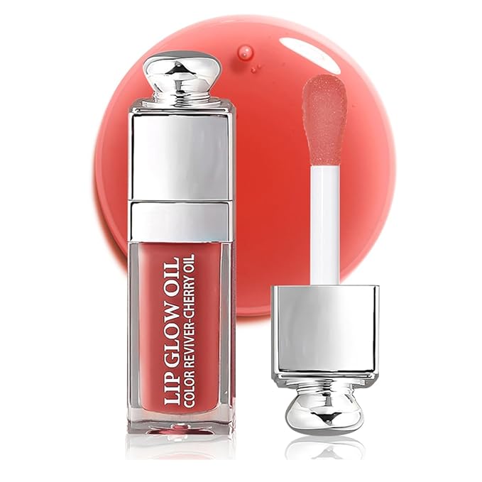Hydrating Lip Glow Oil, Moisturizing Plumper