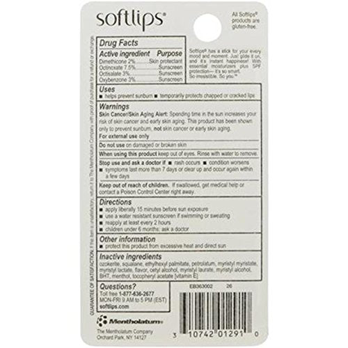 Softlips Hydration and Protection With Spf Vanilla