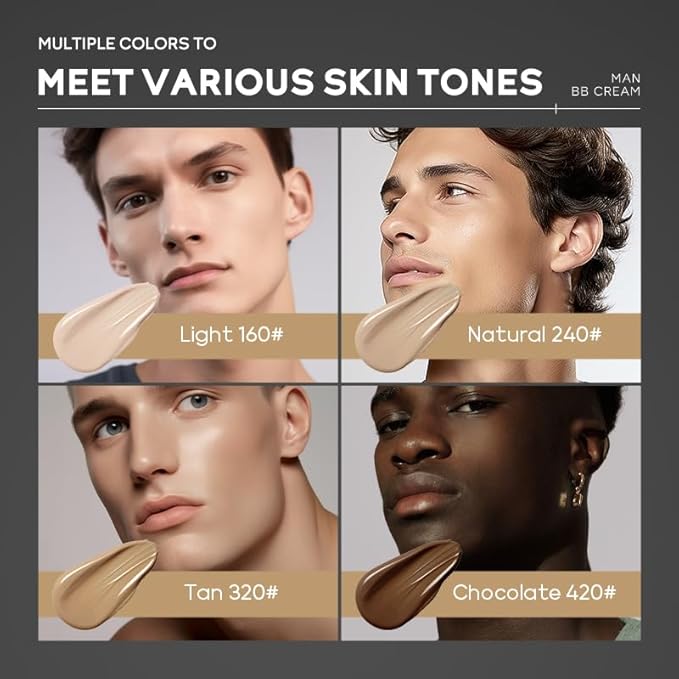 AKARY Hydrating Men BB Cream SPF 15 PA++, Tan 320