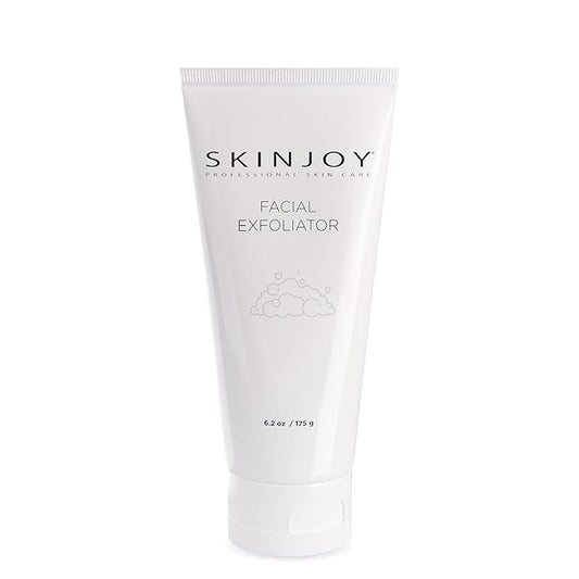 Face Exfoliator, Face Scrub with Jojoba and Beeswax Beads, Facial Skin Care Products, Blackhead Remover, Exfoliate for Face - 6.2 Oz / 175 g