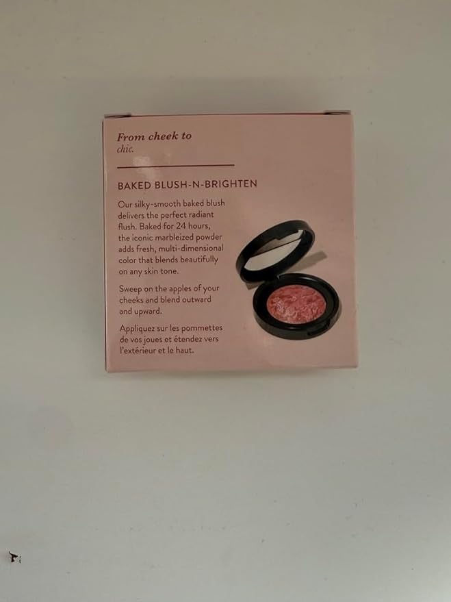 LAURA GELLER NEW YORK Baked Blush-n-Brighten Marbleized Blush for Cheeks - Tropic Hues - Satin Finish - Buildable Color (Pack of 2)