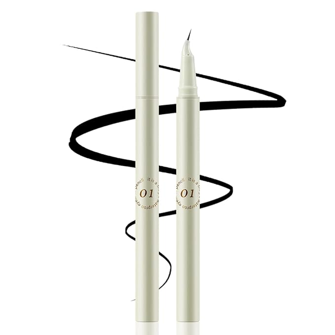 Boobeen Liquid Eyeliner Pen, Matte Eye Liner with Precision Tip, Long Lasting Eyeliner Pencil for Bold Eye Makeup, Glides on Smoothly