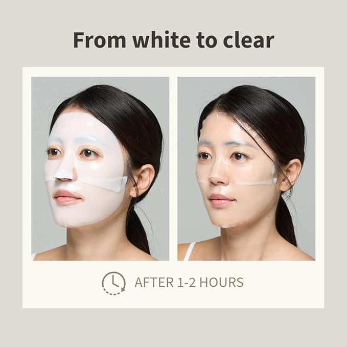 Codi New York Collagen Gel Mask, Non-Slip Breathable Micro-hole Hydrogel for Redness Relief & Glass Skin, Intense Hydration, Soothing, Moisturizing, 4 Sheets (Hydro Soothe)