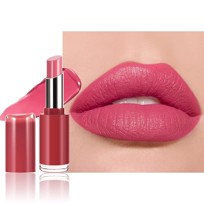 HHLTOH Honey Lipstick Tinted Lip Balm - Matte Tint Cream Lipsticks for All Skin Tones, Hydrating Lip Stain, Can be Buildable Blendable Nourishing Moisturizing Suitable for Women to Every Day Makeup 03