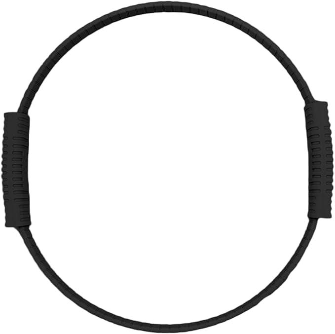 Yoga Pilates Resistance Ring for Leg and Butt Training, Portable Exercise Equipment with Anti-Slip Silicone, Home and Office Workouts, Postpartum Toning