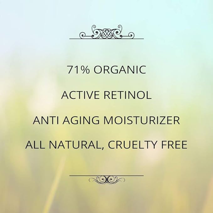 Essence of Arcadia Retinol Moisturizer Cream 2.5% for Face & Eye Area - Anti-Aging Formula with Hyaluronic Acid, Vitamin E, Green Tea - 1.7 Fl Oz