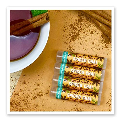 Crazy Rumors Spiced Chai Lip Balm. Plant-Based,