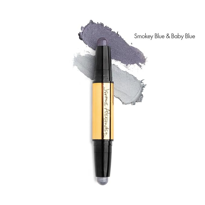 Jerome Alexander - JA Basics Dual-Ended Eyeshadow Stick (Smokey Blue/Baby Blue)
